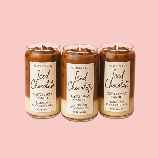 Iced Chocolate Candle - Realistic and deliciously scented!