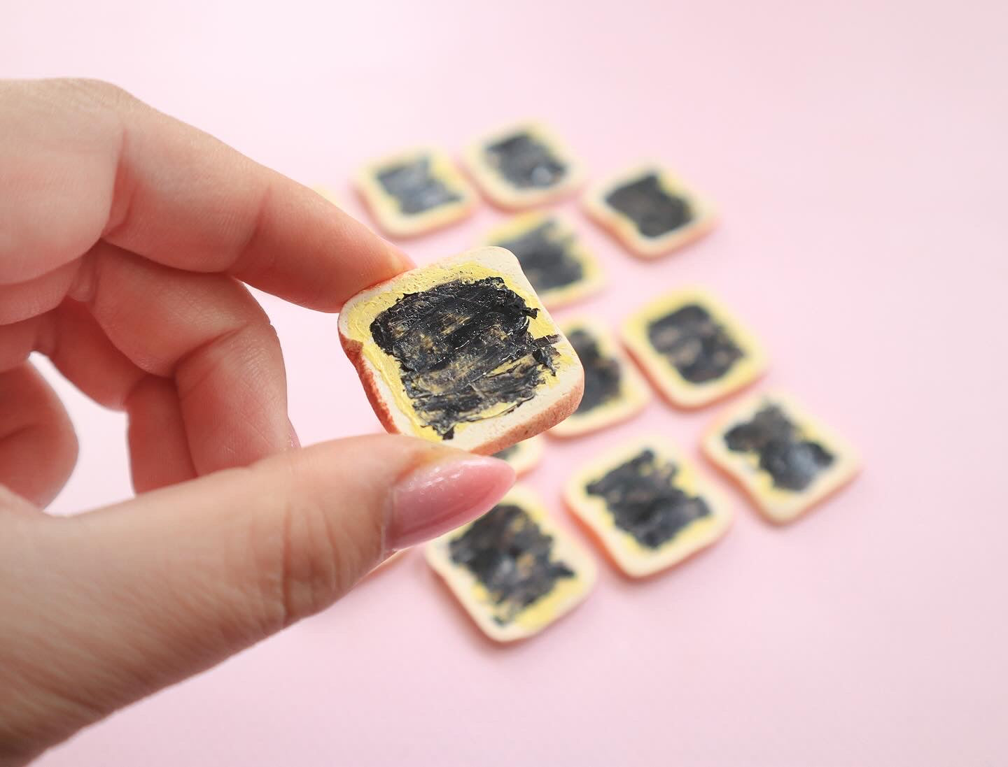 Realistic Vegemite Toast Earrings