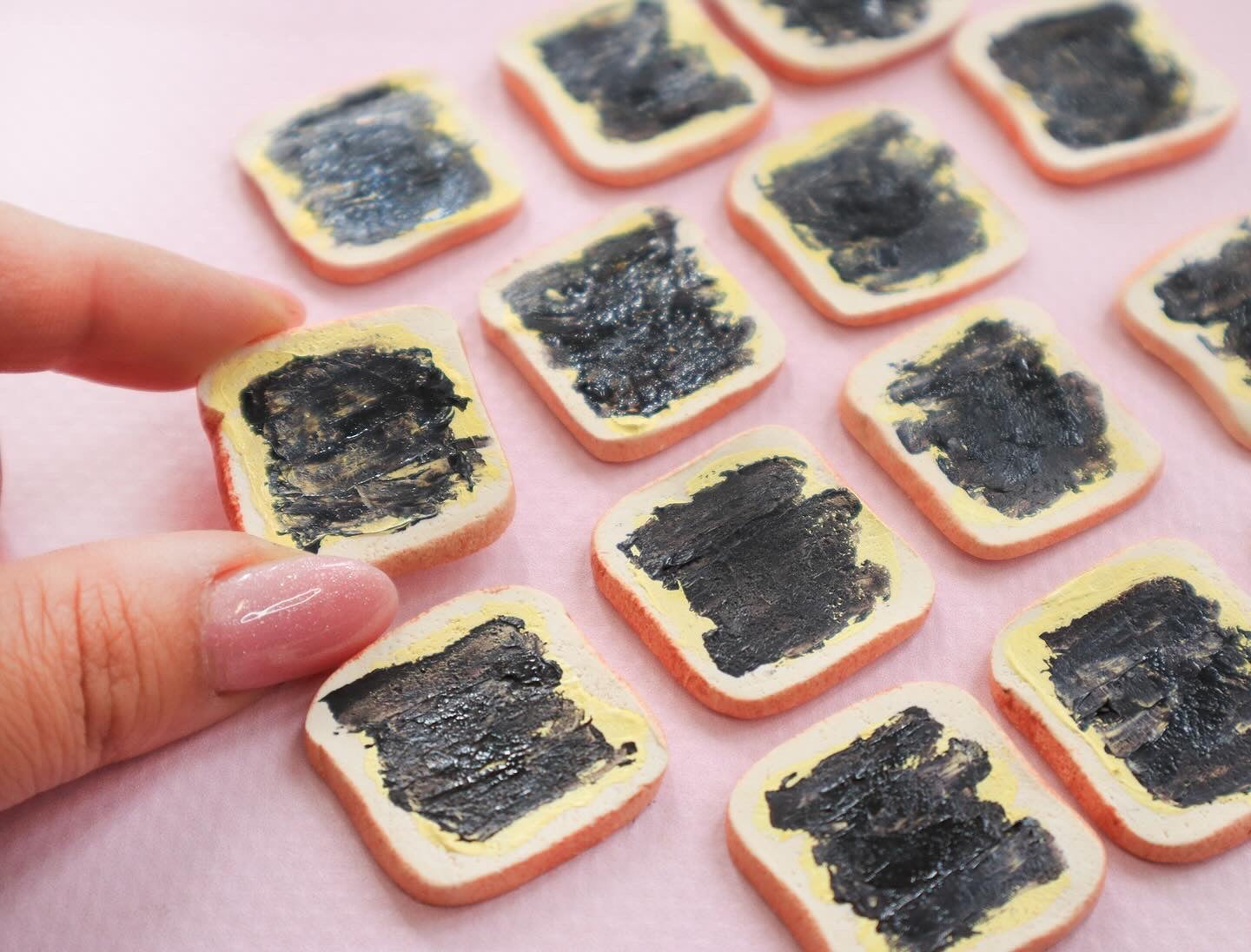 Realistic Vegemite Toast Earrings