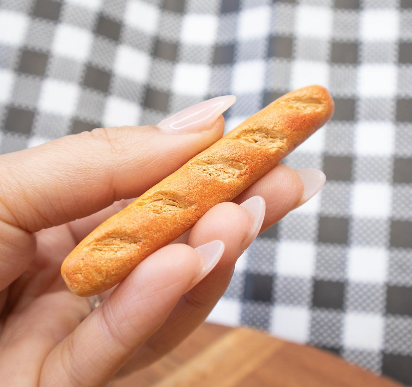 Long Baguette Keychain