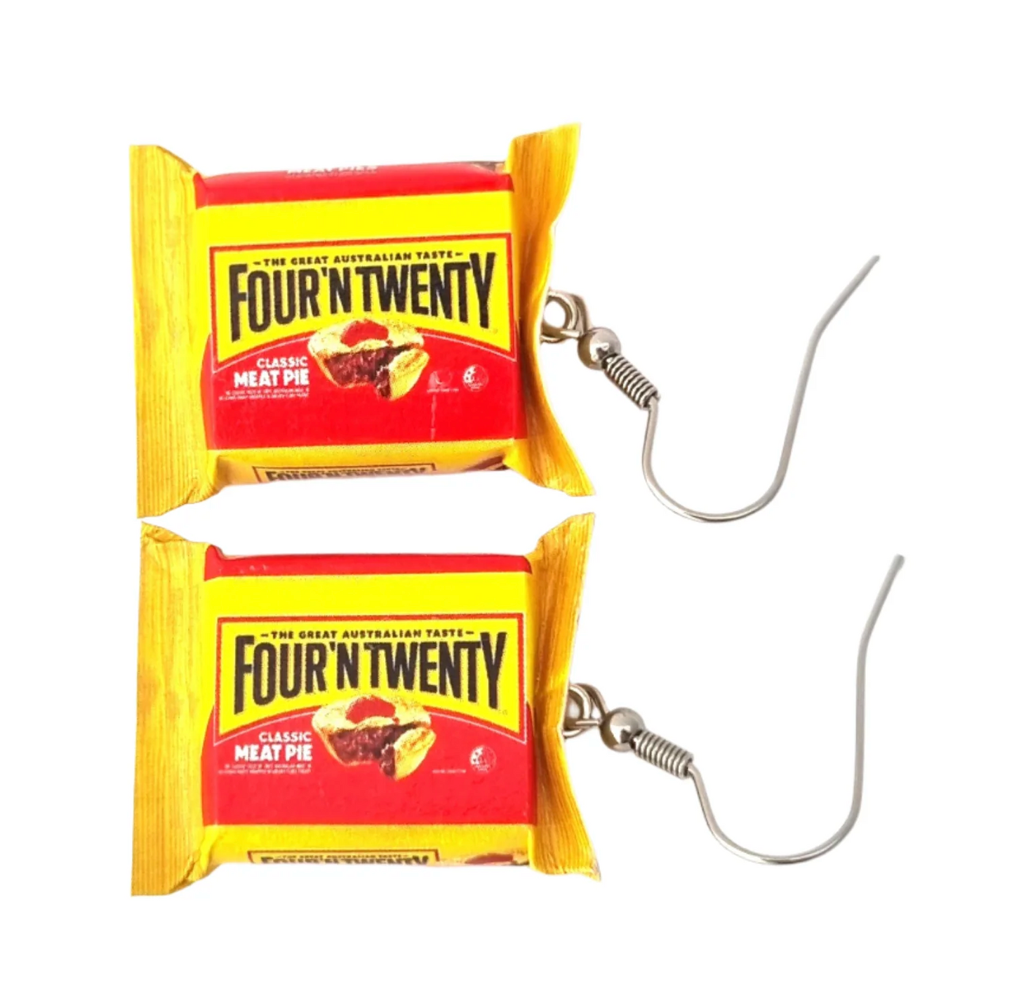 Meat Pie Earrings | Four'N Twenty Pie earrings