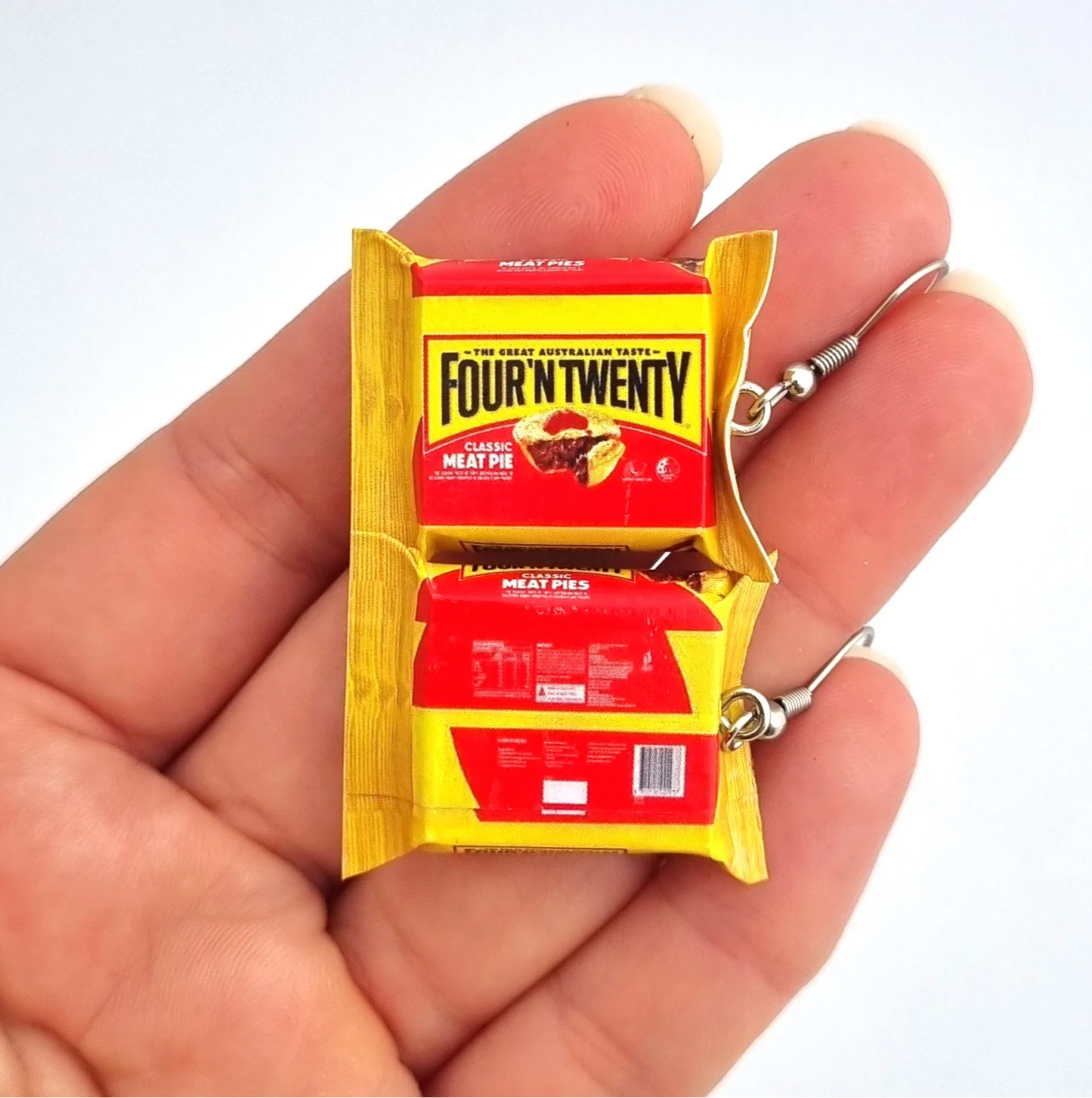 Meat Pie Earrings | Four'N Twenty Pie earrings