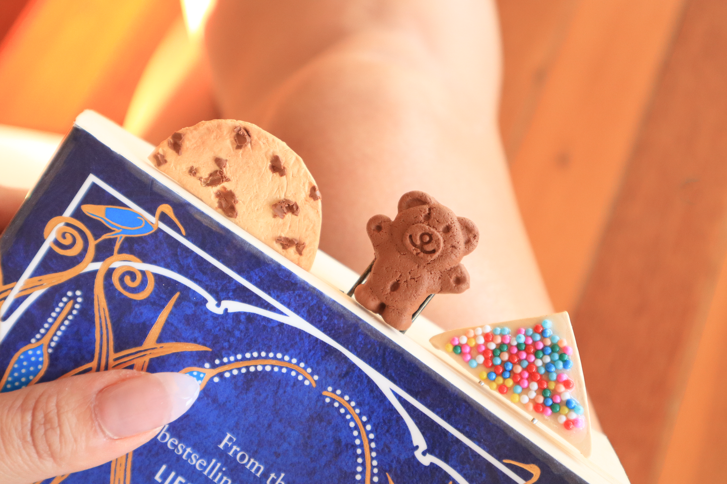 CHOC CHIP COOKIE BOOK MARK