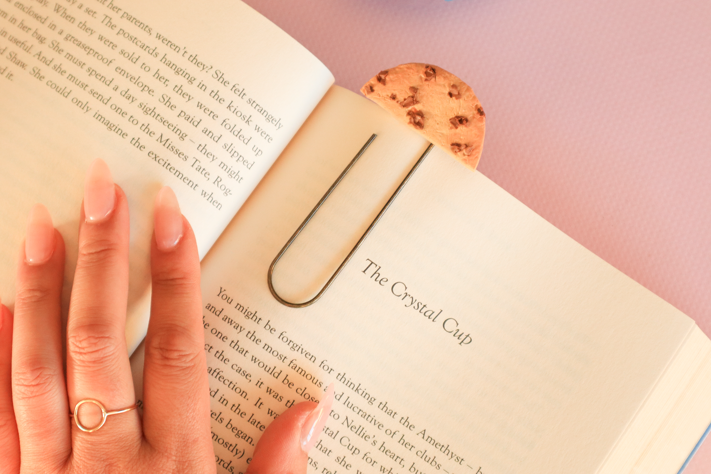 CHOC CHIP COOKIE BOOK MARK