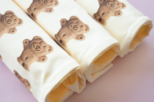 NEW! 🧸 Tiny Teddy Bag – Generous Size Everyday Tote