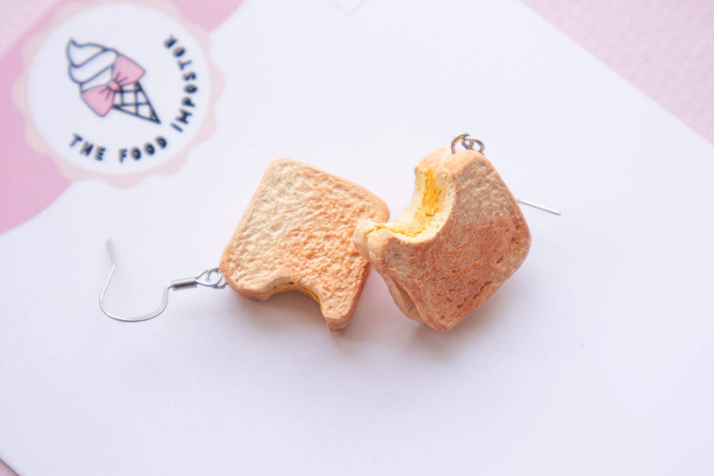 Cheese Toastie Earrings