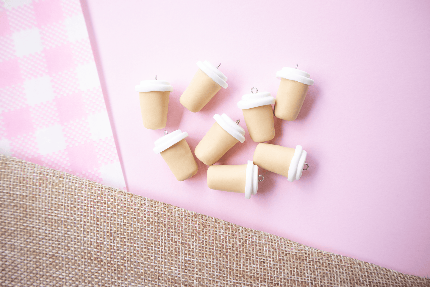 RESTOCKED! Super cute coffee cup earrings