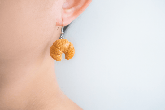 Women's Croissant Earrings