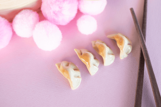 NEW! Lunar New Year - Realistic Dumpling/Gyoza Earrings