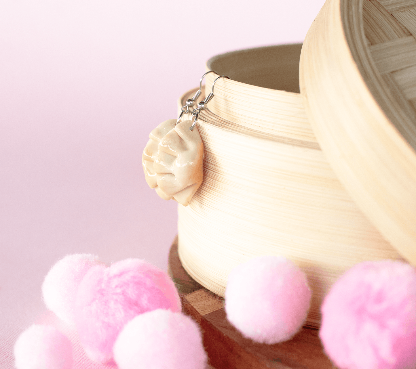 NEW! Lunar New Year - Realistic Dumpling/Gyoza Earrings