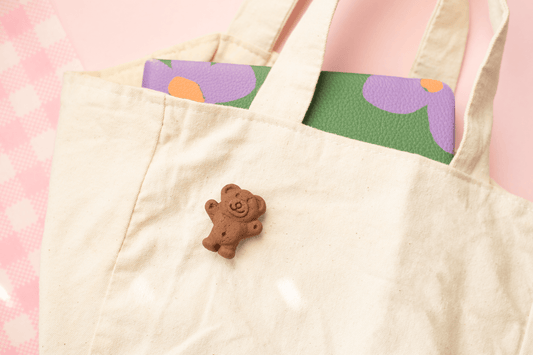 Teddy Cookie Brooch