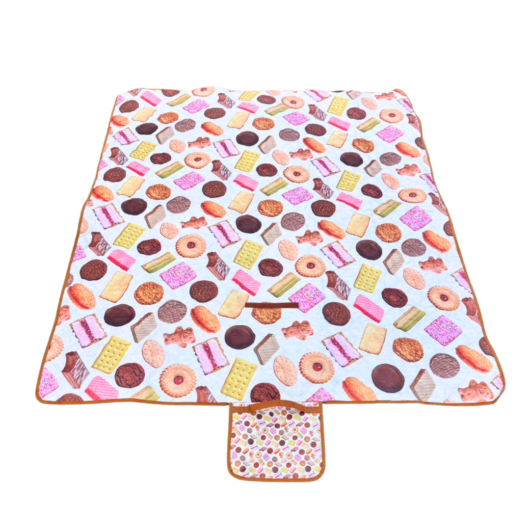PRE-ORDER  🍪 🇦🇺☀️ Aussie Cookie Picnic Mat - NEW DESIGN!