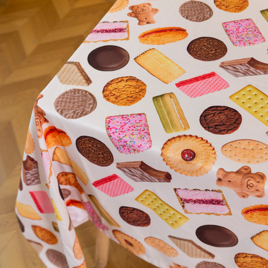 Aussie Bikkie Tablecloth | 150 × 250 cm | Australian Party Tablecloth