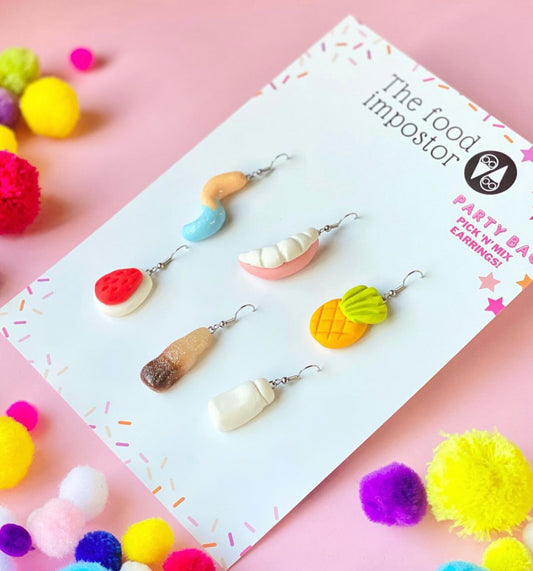 Mismatch Earring Lolly Set