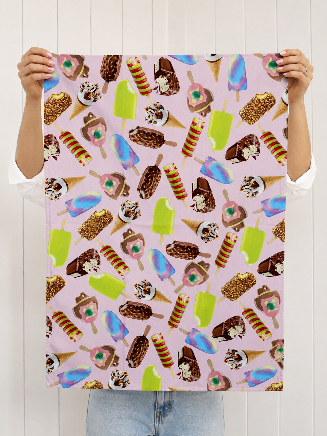 Aussie Ice Cream Tea Towel | 100% Cotton | 50 x 70cm