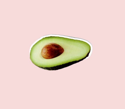 Abacho Sticker Avocado Vinyl Sticker – thefoodimpostor