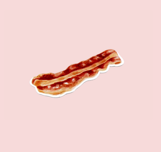 Bacon Vinyl Sticker