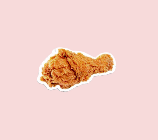 Fried Chicken Vinyl Sticker