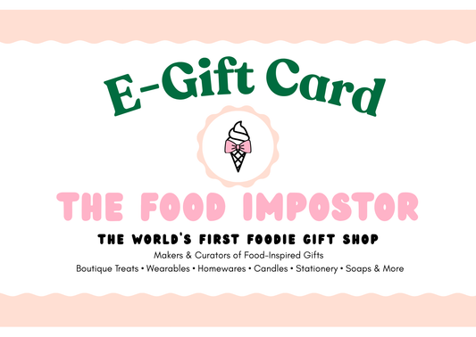 The Food Impostor Gift Card