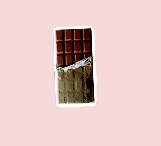 Chocolate Block Vinyl Sticker
