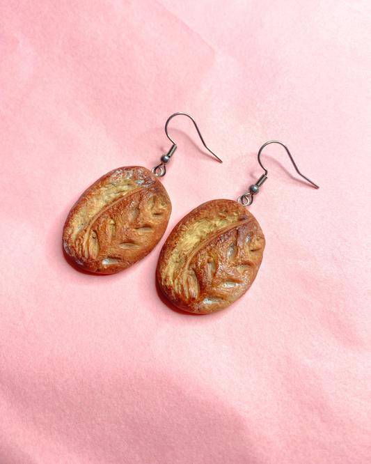 NEW! Sourdough Earrings Style 1 🥖