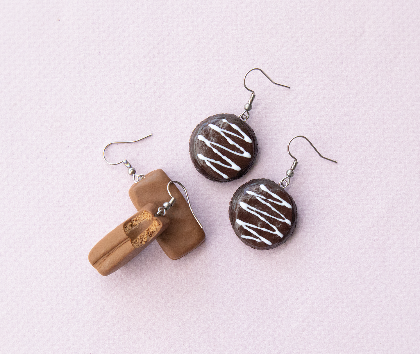 NEW! 🍫🎂 Woolies Mud Cake Earrings – Handmade in Brisbane