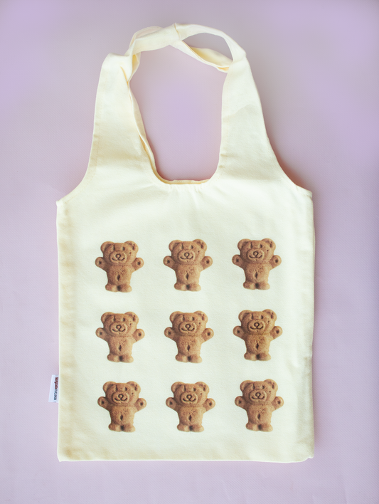 NEW! 🧸 Tiny Teddy Bag – Generous Size Everyday Tote
