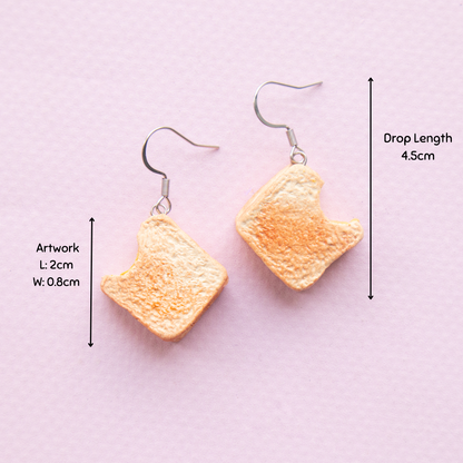 Cheese Toastie Earrings