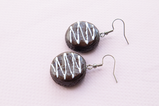 NEW! 🍫🎂 Woolies Mud Cake Earrings – Handmade in Brisbane