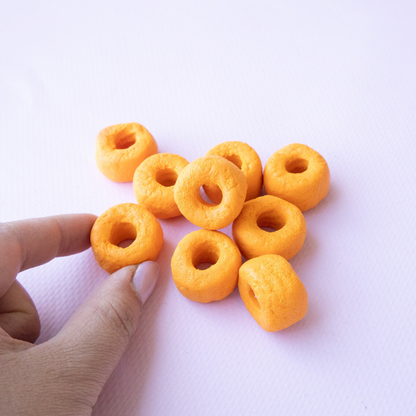 CHEEZEL Earrings on hoops RESTOCKED