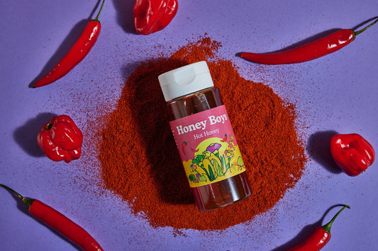 Honey Boys Hot Chili Infused Honey Squeeze (330g)