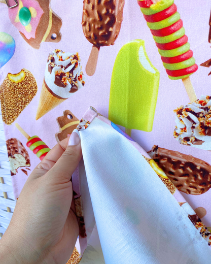 Aussie Ice Cream Tea Towel | 100% Cotton | 50 x 70cm