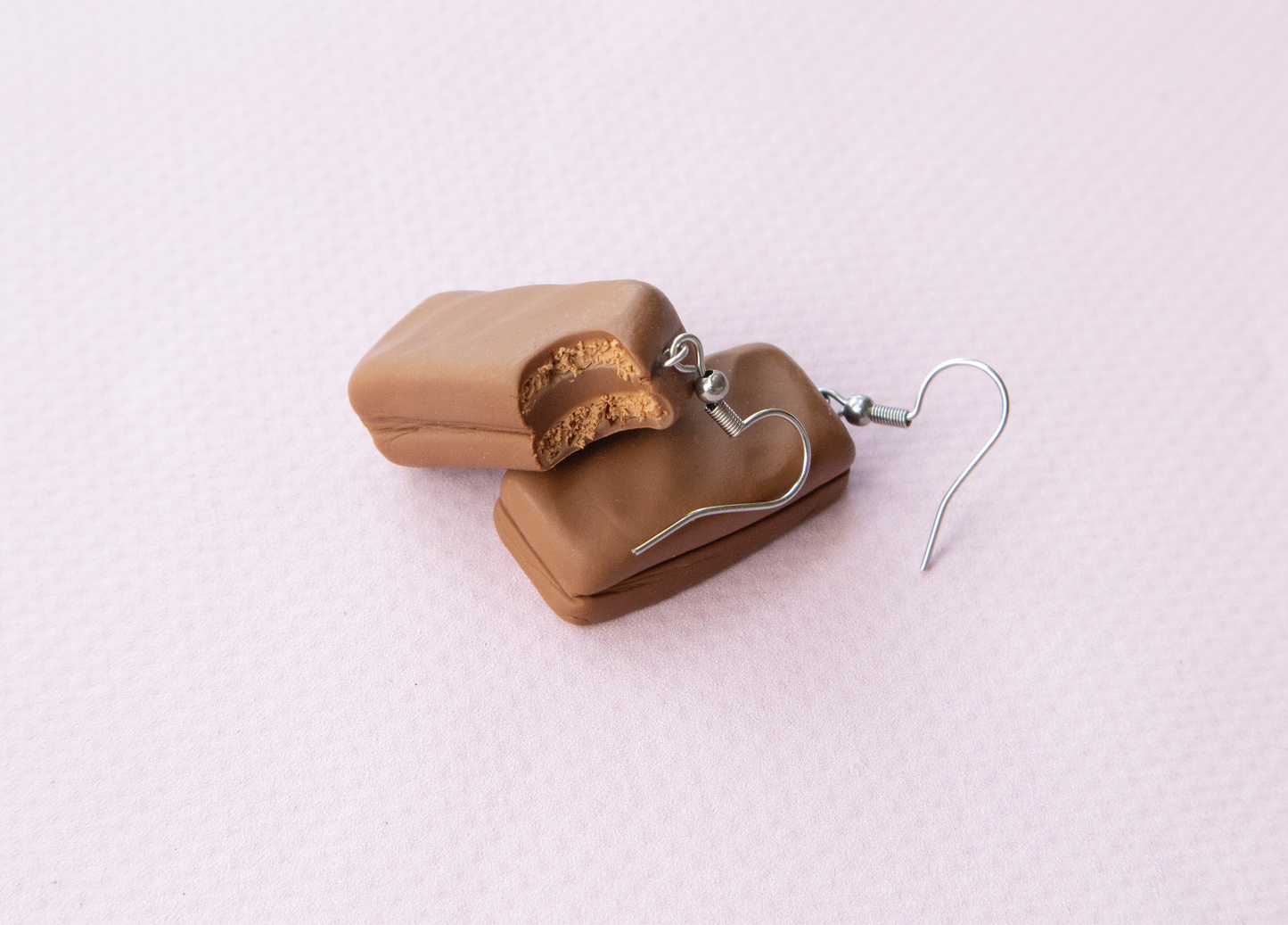 NEW! 🍫 Tim Tam Earrings – Handmade in Brisbane